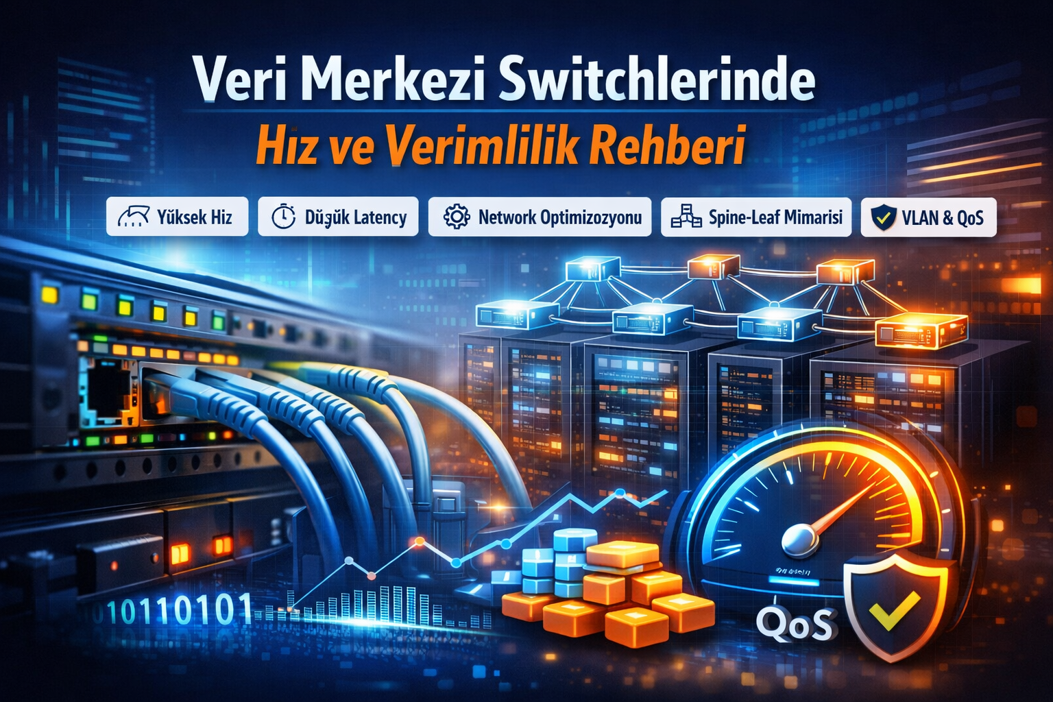 Veri Merkezi Switchlerinde Hız ve Verimlilik Rehberi | Hosting Altyapısı Optimizasyonu
