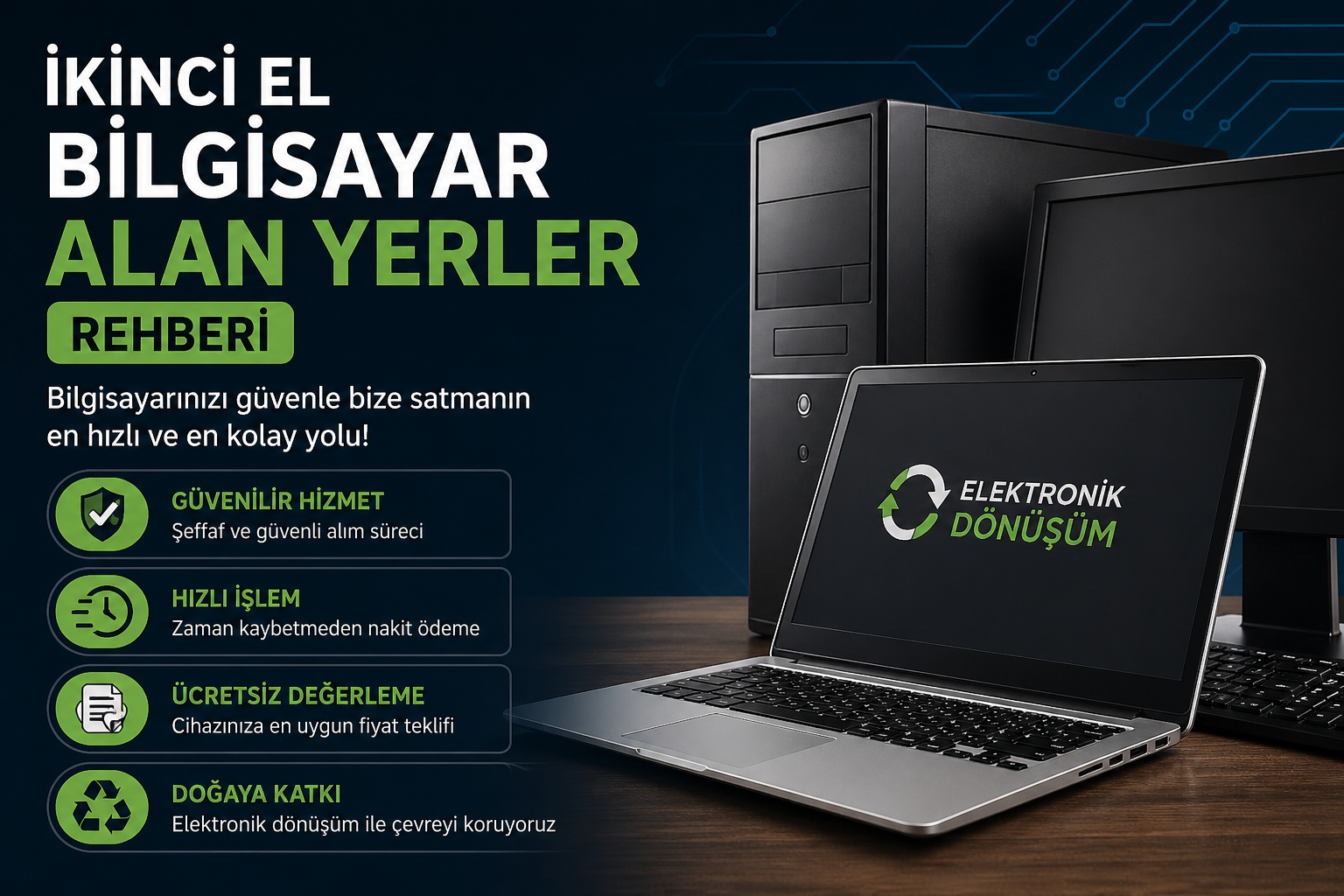 İkinci El Bilgisayar Alan Yerler Rehberi | Hızlı ve Güvenli Satış