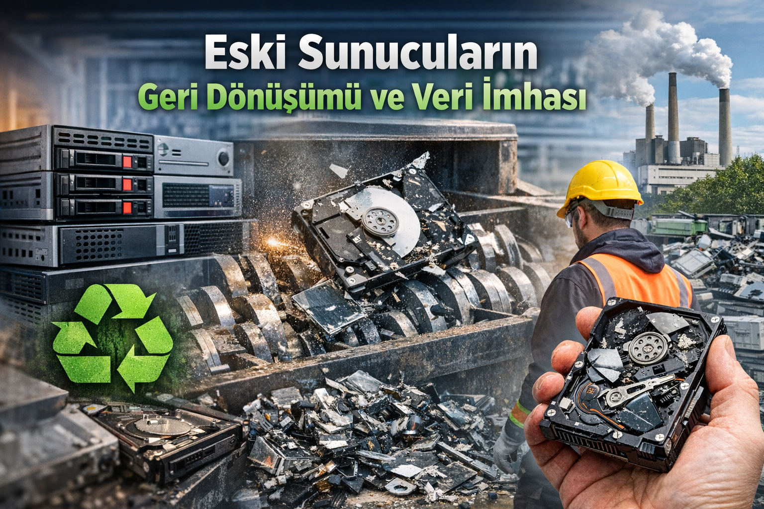 Eski Sunucuların Geri Dönüşümü ve Veri İmhası 