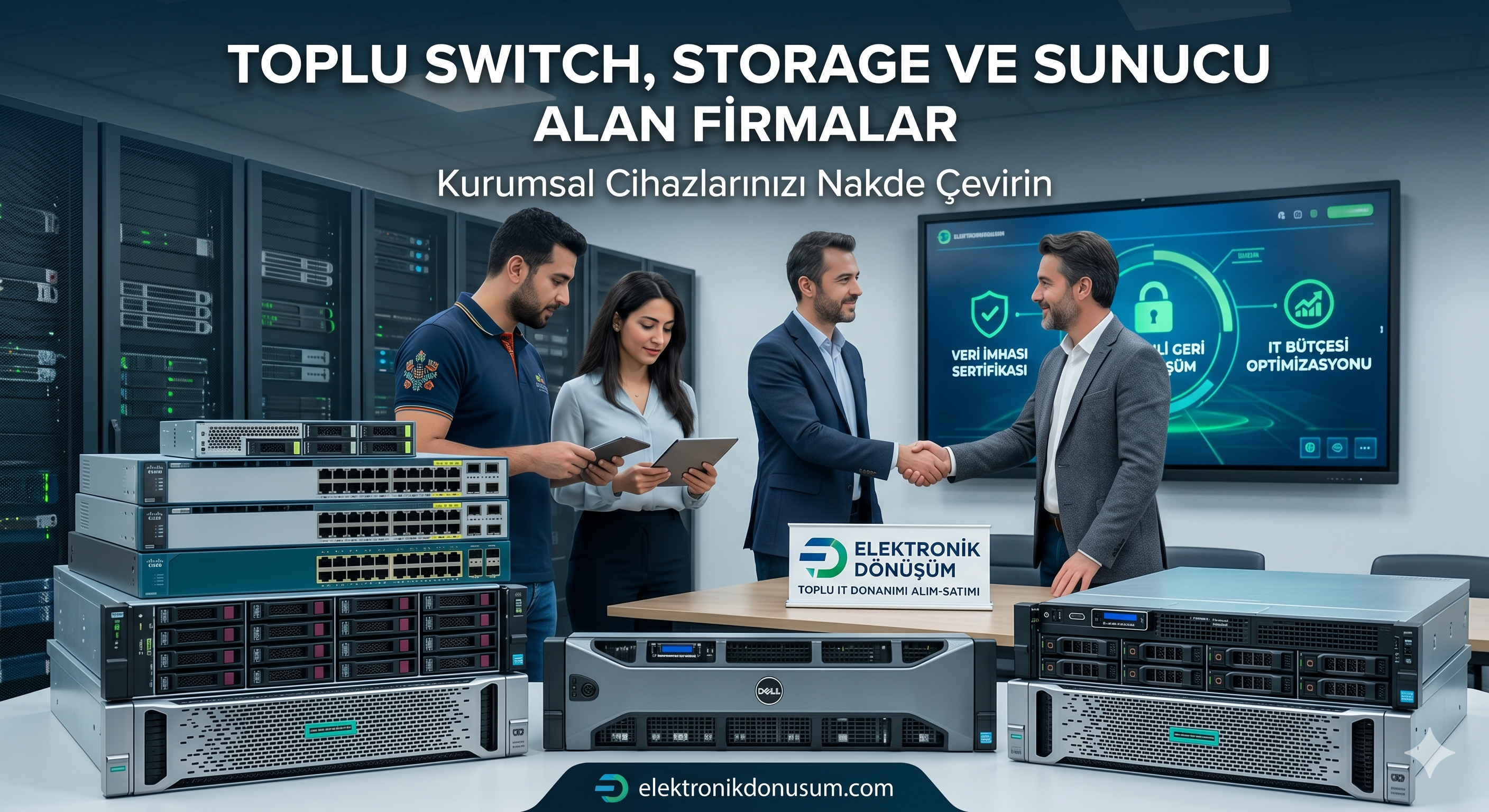 Toplu Switch, Storage ve Sunucu Alan Firmalar: IT Yenileme Bütçenize Kaynak Yaratın