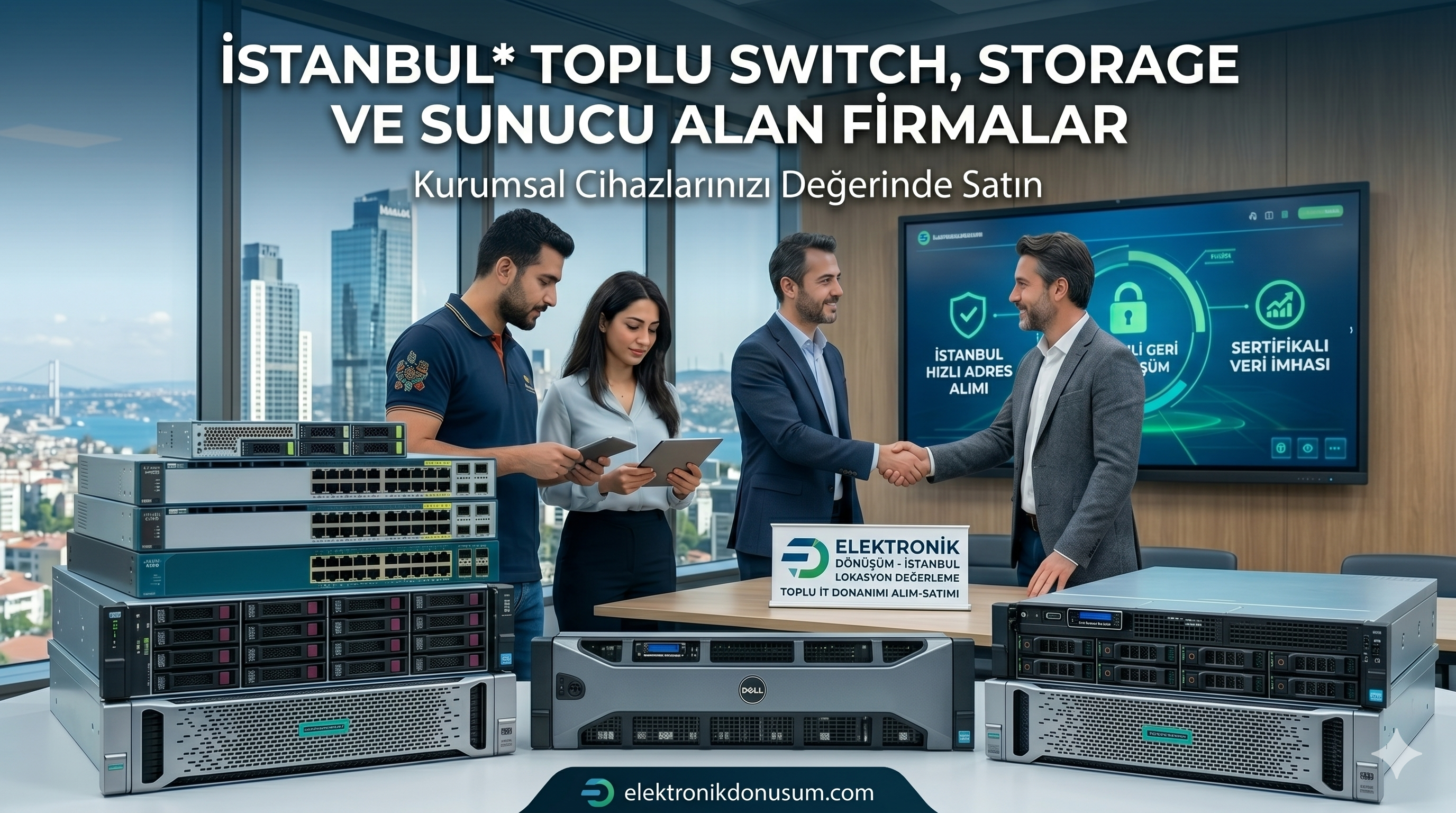 İstanbul Toplu Switch, 2. El Storage ve Sunucu Alan Firmalar: Donanımlarınızı Değerinde Satın