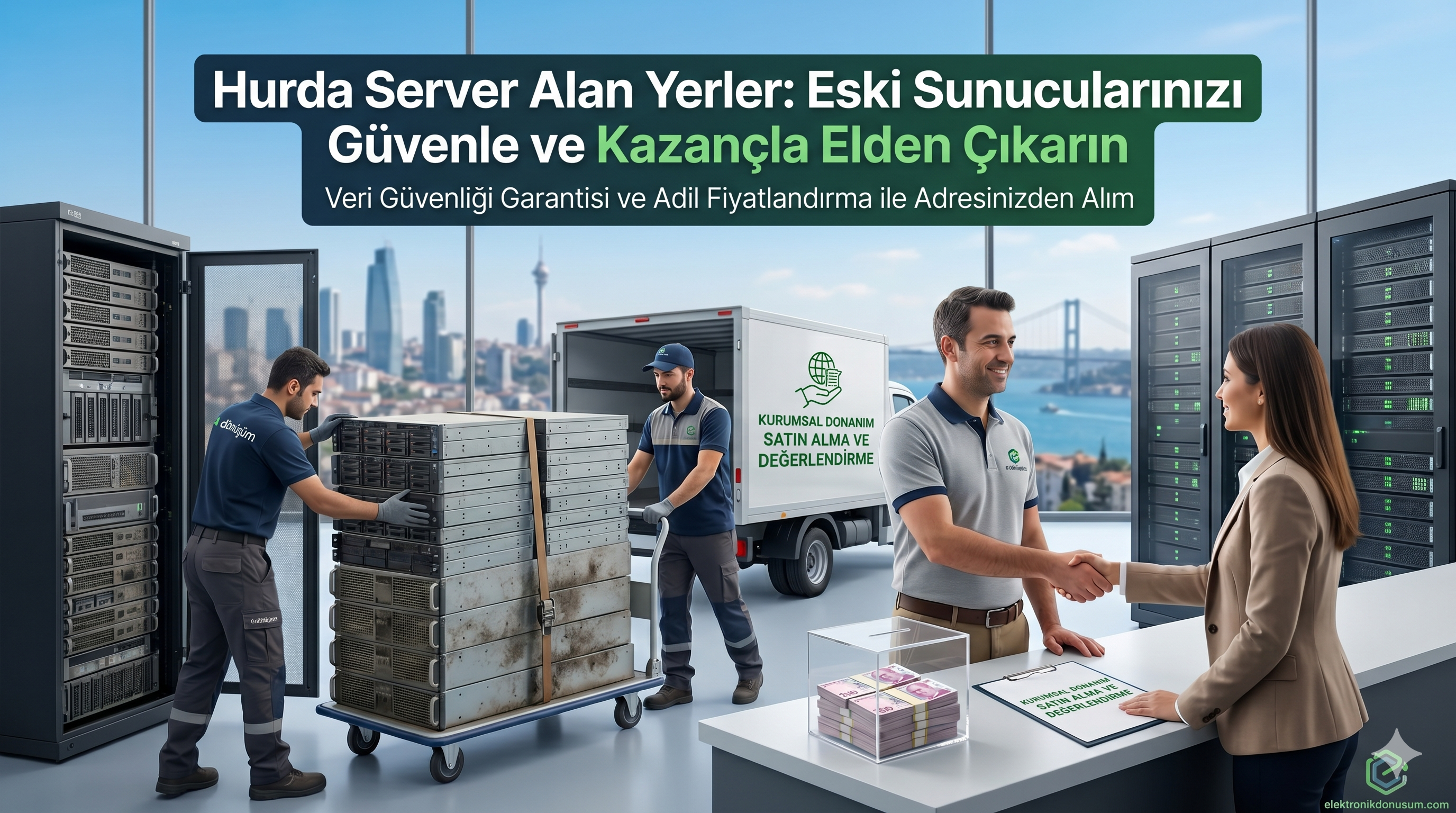 Hurda Server Alan Yerler: Eski Sunucularınızı Güvenle ve Kazançla Elden Çıkarın