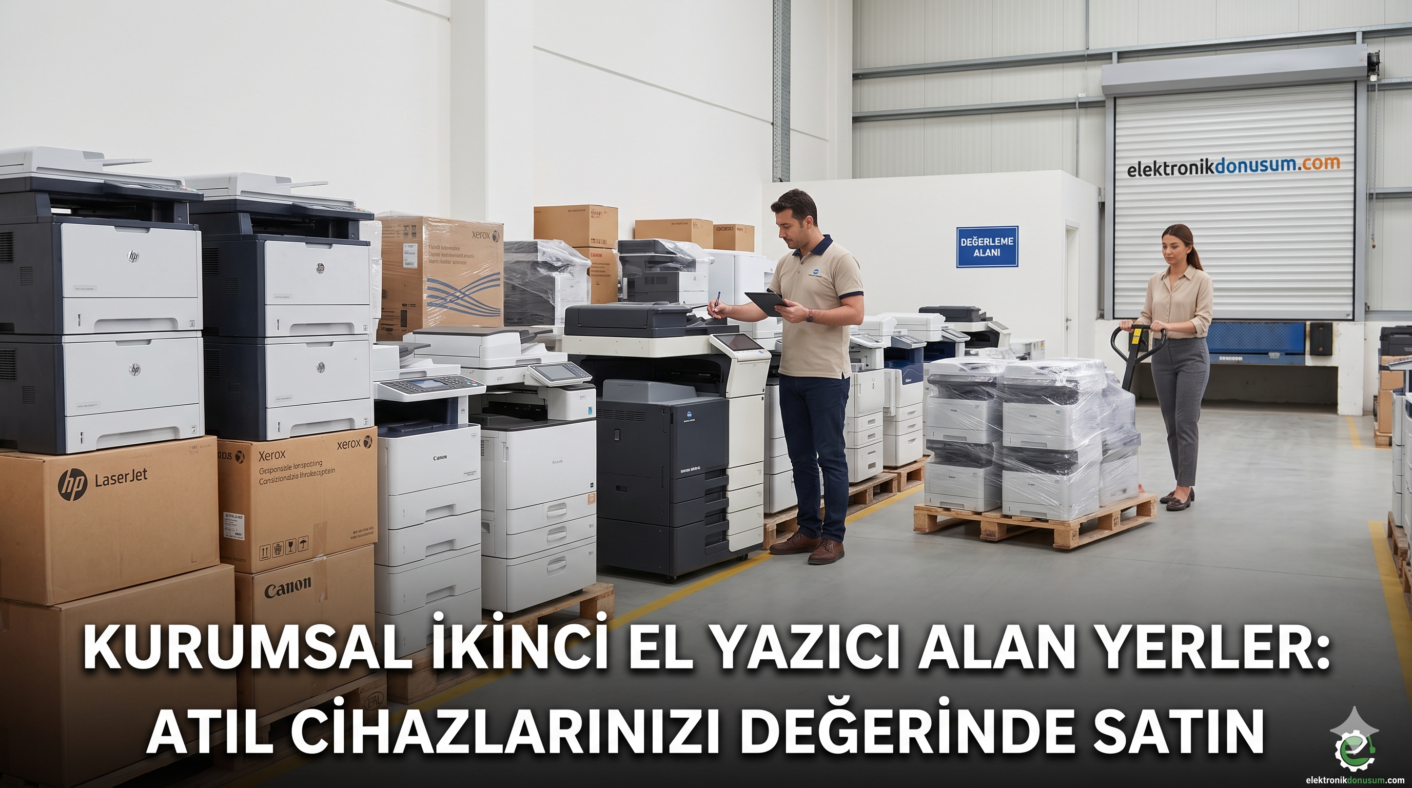 Kurumsal İkinci El Yazıcı Alan Yerler: Atıl Cihazlarınızı Değerinde Satın