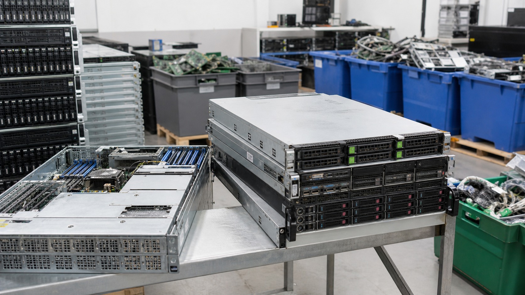 Sunucu Hurdası Alan Yerler | Elektronik Dönüşüm